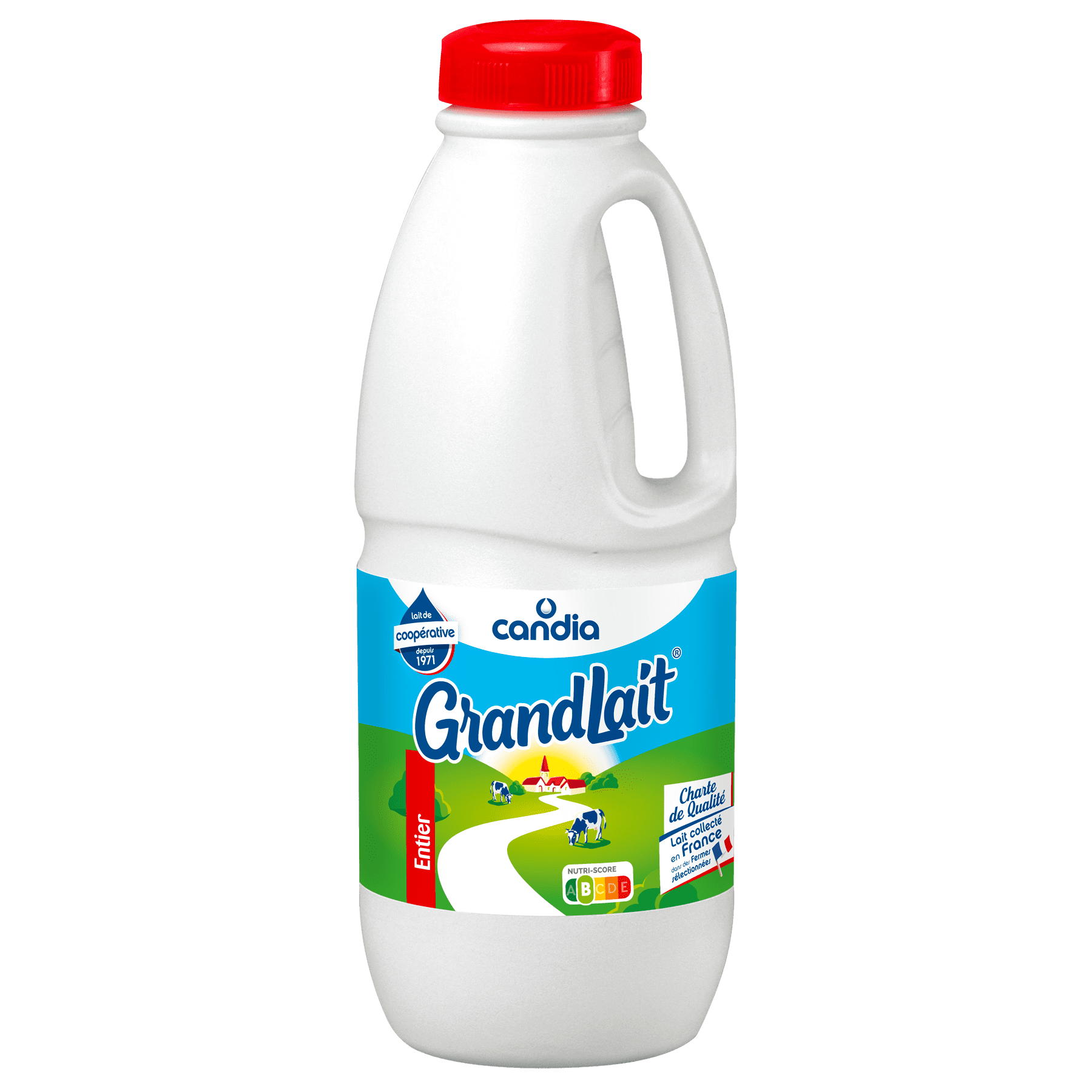 Lait Entier Brique 1L 